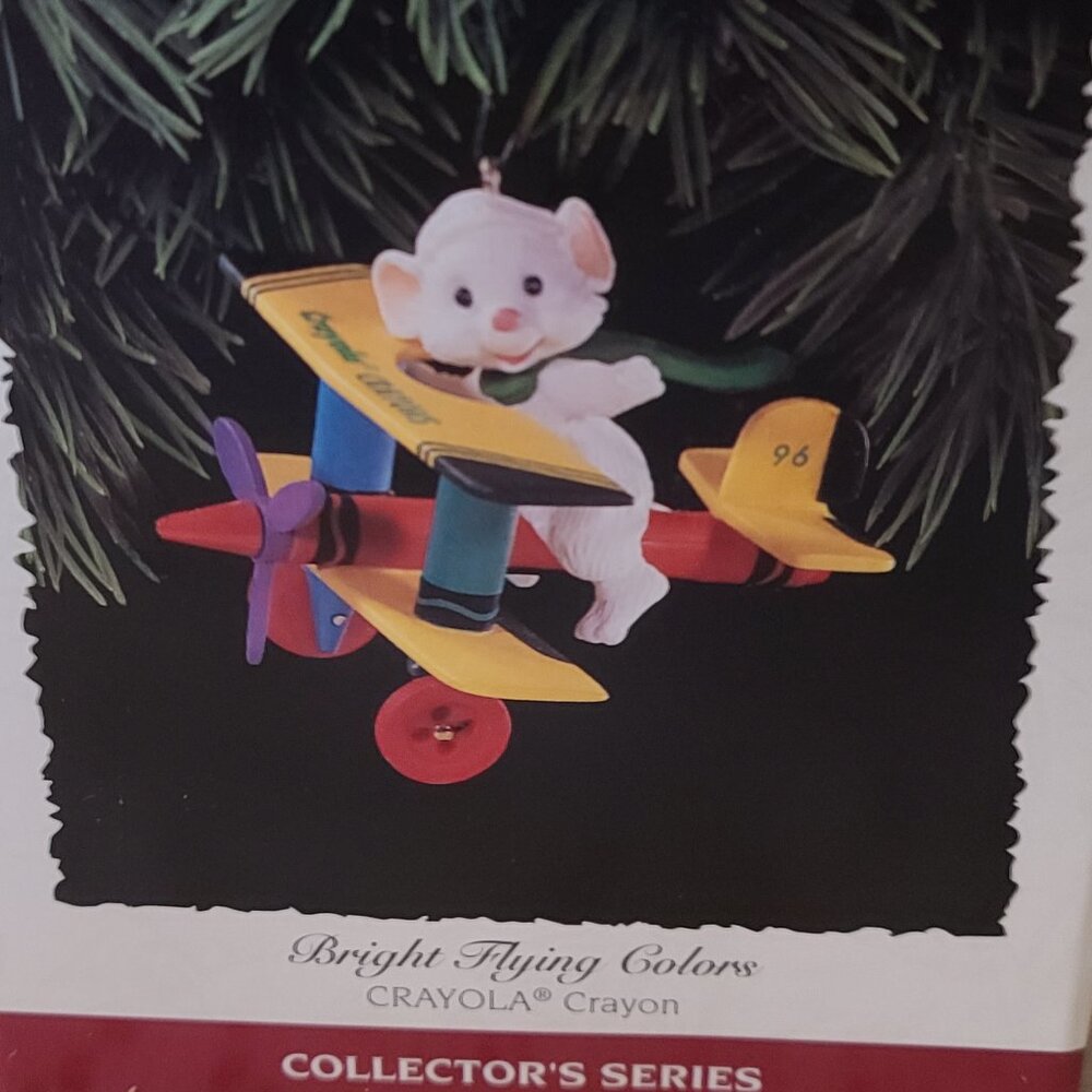 CRAYOLA CRAYON " BRIGHT FLYING COLORS" COLLECTOR SERIES #8--VTG 1996